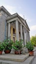 Townhall building.Named after philanthropist and former president of Bangalore city municipality, Sir KP Puttanna Chetty