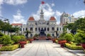 Townhall of Ho Chi Minh City Royalty Free Stock Photo