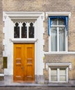 Townhouse Entrance Front Door Royalty Free Stock Photo
