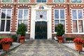 Townhouse Entrance Front Door Royalty Free Stock Photo