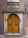 Townhouse Entrance Front Door Royalty Free Stock Photo