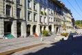 Townhouses at the most visited street in Bern