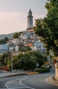 Townscape of beautiful coastal town of Novi Vinodolski in Croatia