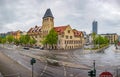 Townscape of Jena in Thuringia Royalty Free Stock Photo