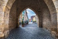 Townscape of Jena in Thuringia Royalty Free Stock Photo
