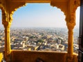 Townscape view from Jaisalmer Fort