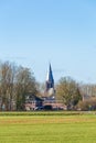 Townscape Werkhoven IN Utrecht in the nETHERLANDS Royalty Free Stock Photo