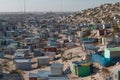 Township houses in Cape Town, South Africa Royalty Free Stock Photo