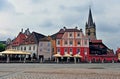 Townsquare of Sibiu old town, Romania