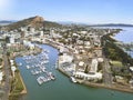 Townsville harbor view on the Yacht Club Marina