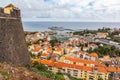 Townview of Funchal city Royalty Free Stock Photo