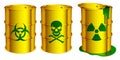 Toxic barrels.