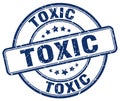 toxic blue stamp