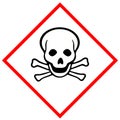 Toxic hazard pictogram