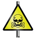 Toxic hazard sign