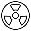 Toxic Isolated Vector icon which can be easily modified or edit Royalty Free Stock Photo