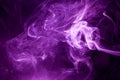 Toxic purple smoke