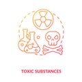 Toxic substances concept icon Royalty Free Stock Photo