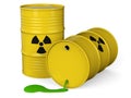 Toxic waste barrel