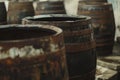 Toxic Waste Spillage from Rusting Barrels.