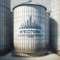 Toxin Alert The Hidden Perils of Mycotoxins in Poultry Feed. AI image