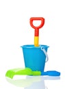 Toy bucket Royalty Free Stock Photo