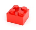 Toy building block Royalty Free Stock Photo
