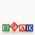 Toy building blocks. Royalty Free Stock Photo