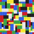 Toy Building Bricks Background