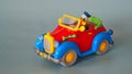 TOY CAR WITH DISNEY CHARACTER DONALD