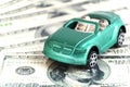 Toy car Royalty Free Stock Photo