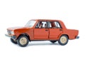Toy car isolated model Royalty Free Stock Photo