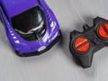 Toy car with remote control Royalty Free Stock Photo