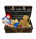 Toy Chest Raggedy Ann Doll, Teddy Bear