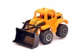 Toy digger Royalty Free Stock Photo