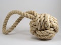 Toy for dog made of durable cotton rope