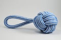 Toy for dog made of durable cotton rope