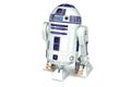 Children`s toy droid r2d2 from the movie star wars. 3d render.