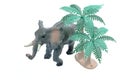 Toy Elephant with Trees Royalty Free Stock Photo