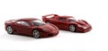 Toy Ferrari Cars Royalty Free Stock Photo