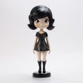 Bopper Tsukiyoshi Girl Figurine - Comic-inspired Cartoon Character Royalty Free Stock Photo
