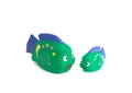 Toy fishes Royalty Free Stock Photo