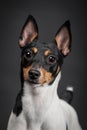 Toy fox terrier Royalty Free Stock Photo