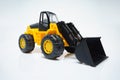 Toy Front Loader Closeup Royalty Free Stock Photo