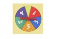 Toy Game Wheel Royalty Free Stock Photo