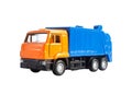 Toy Garbage Truck Isolated Angle View