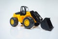 Toy Front Loader Closeup Royalty Free Stock Photo