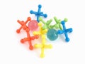 Toy Jacks Royalty Free Stock Photo