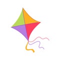 toy kite cartoon vector illustration Royalty Free Stock Photo