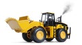 Toy loader excavator Royalty Free Stock Photo